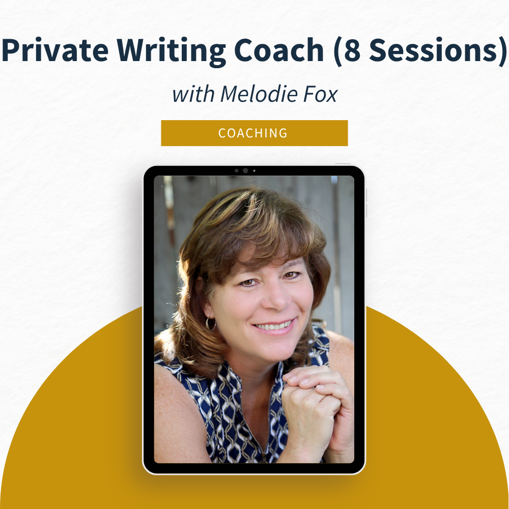 Private Writing Coach - 8 Session Coaching Package Including Templates