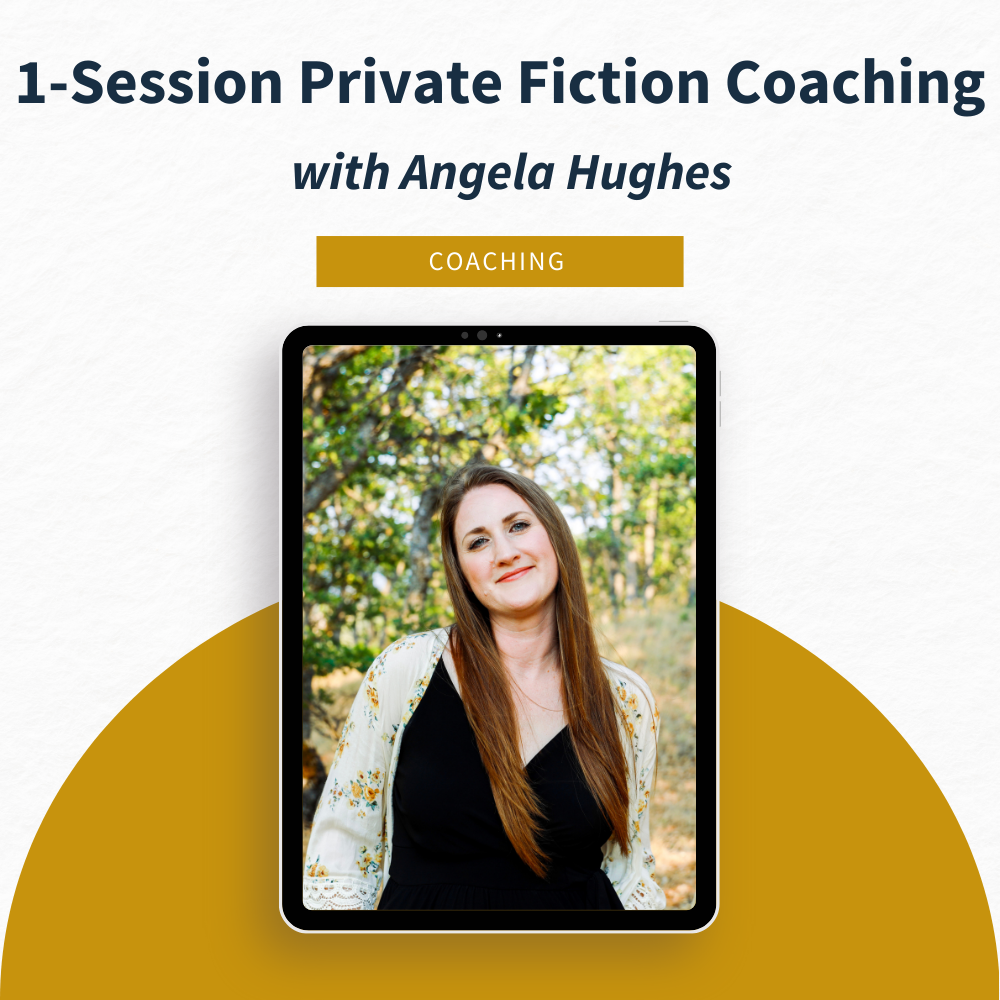 1 Session Private Fiction Coaching with Angela Hughes