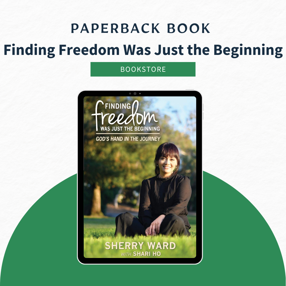 Paperback - Finding Freedom Was Just the Beginning: God&#39;s Hand in the Journey (Shari Ho Story)